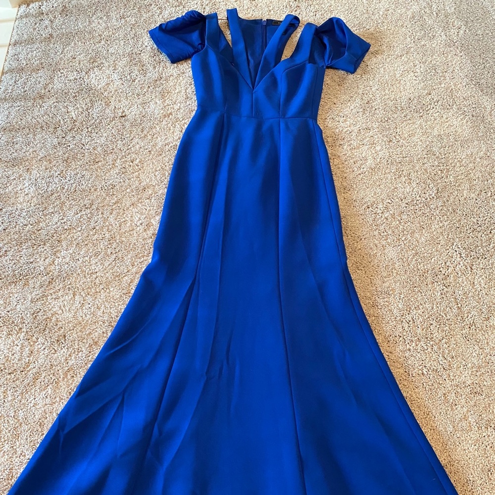 Size 2 blue bcbgmaxazria dress